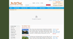 Desktop Screenshot of danviettravel.com
